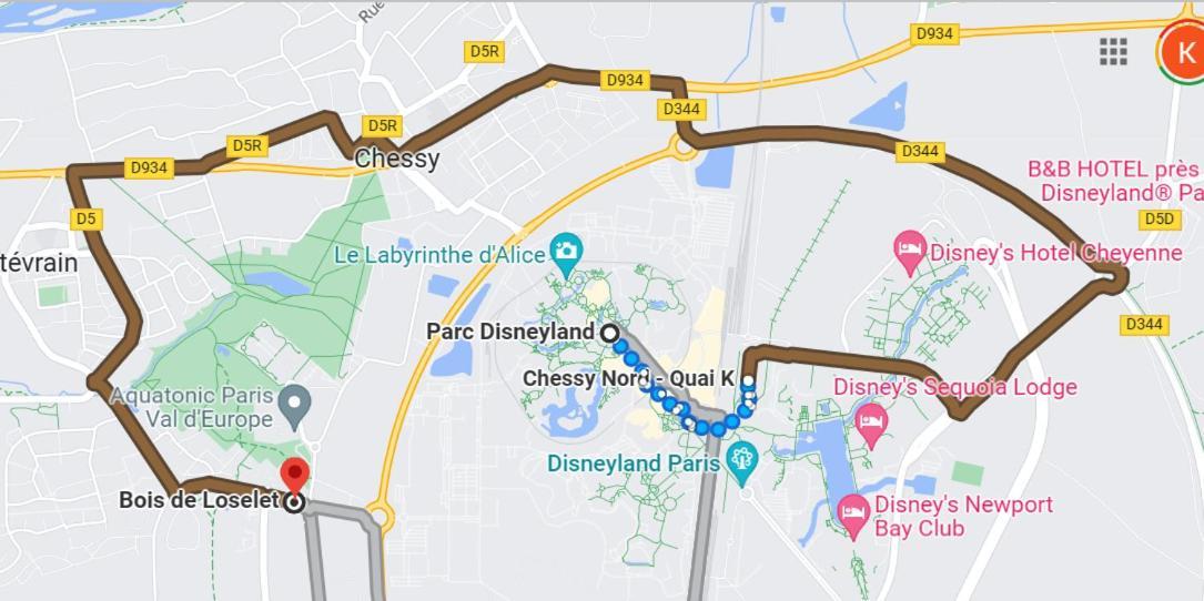 מונטבראן B306 Appartement Disneyland Paris מראה חיצוני תמונה